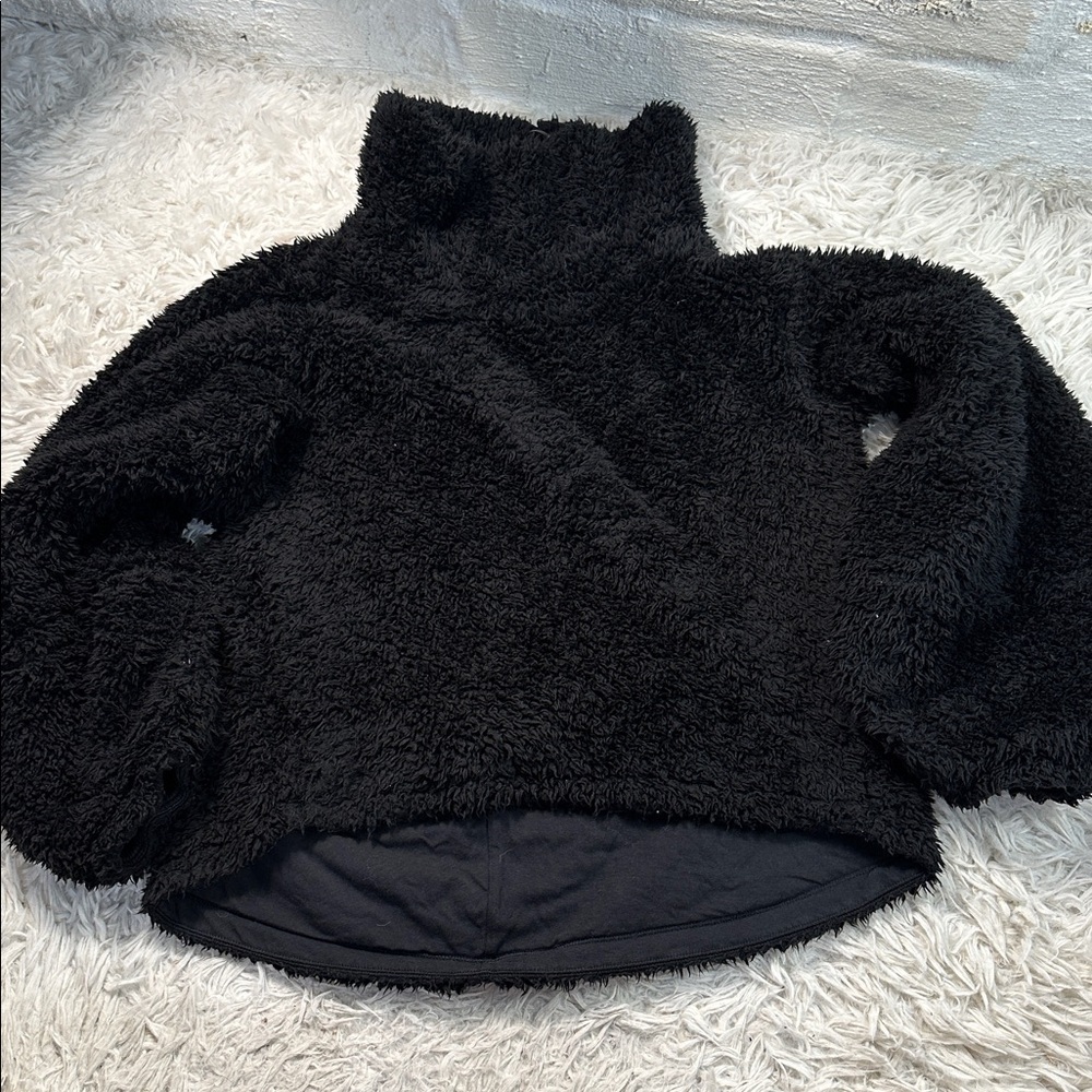 Lululemon Warm Restore Sherpa Pullover Black